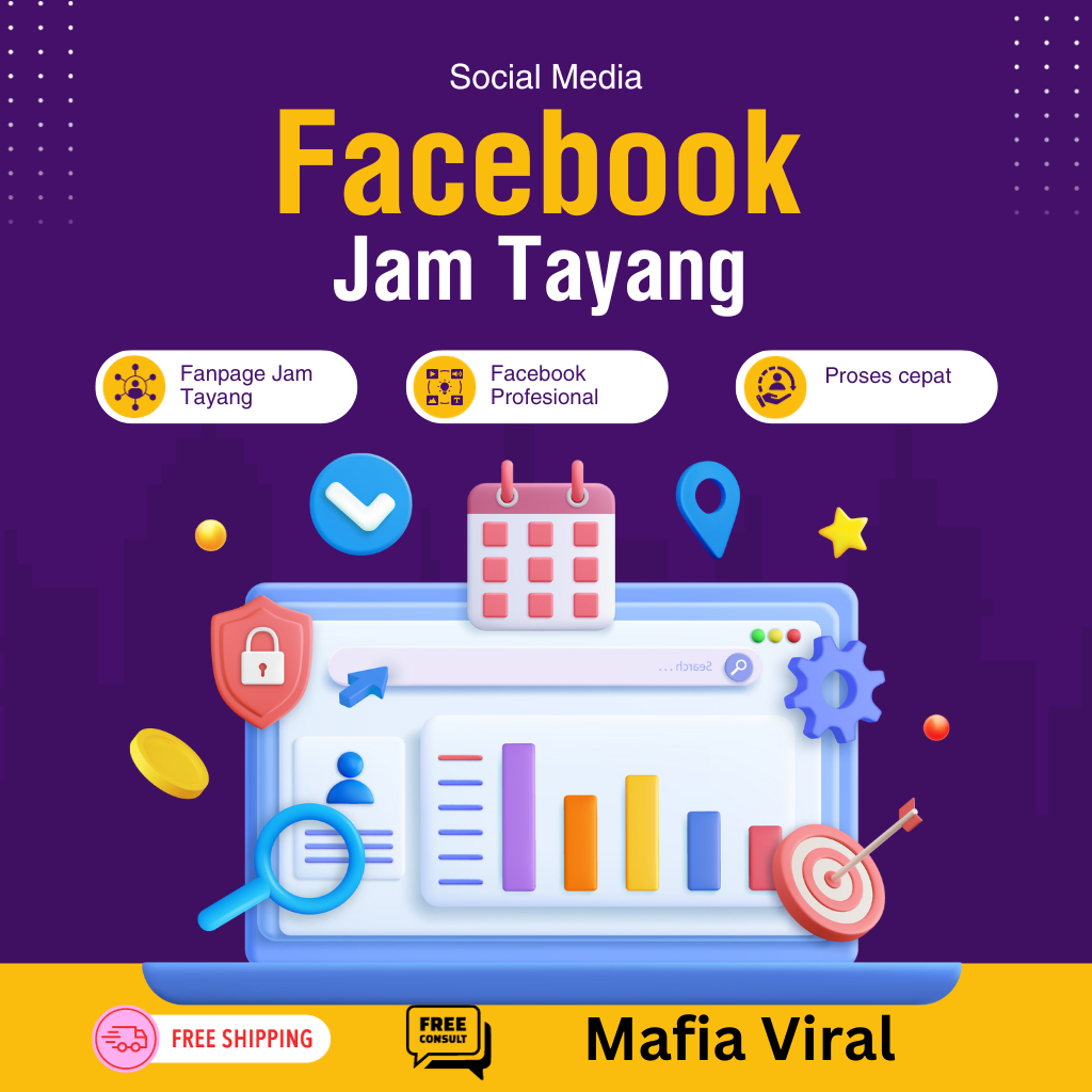 JAM TAYANG FANSPAGE / FACEBOOK PRO TERMURAH