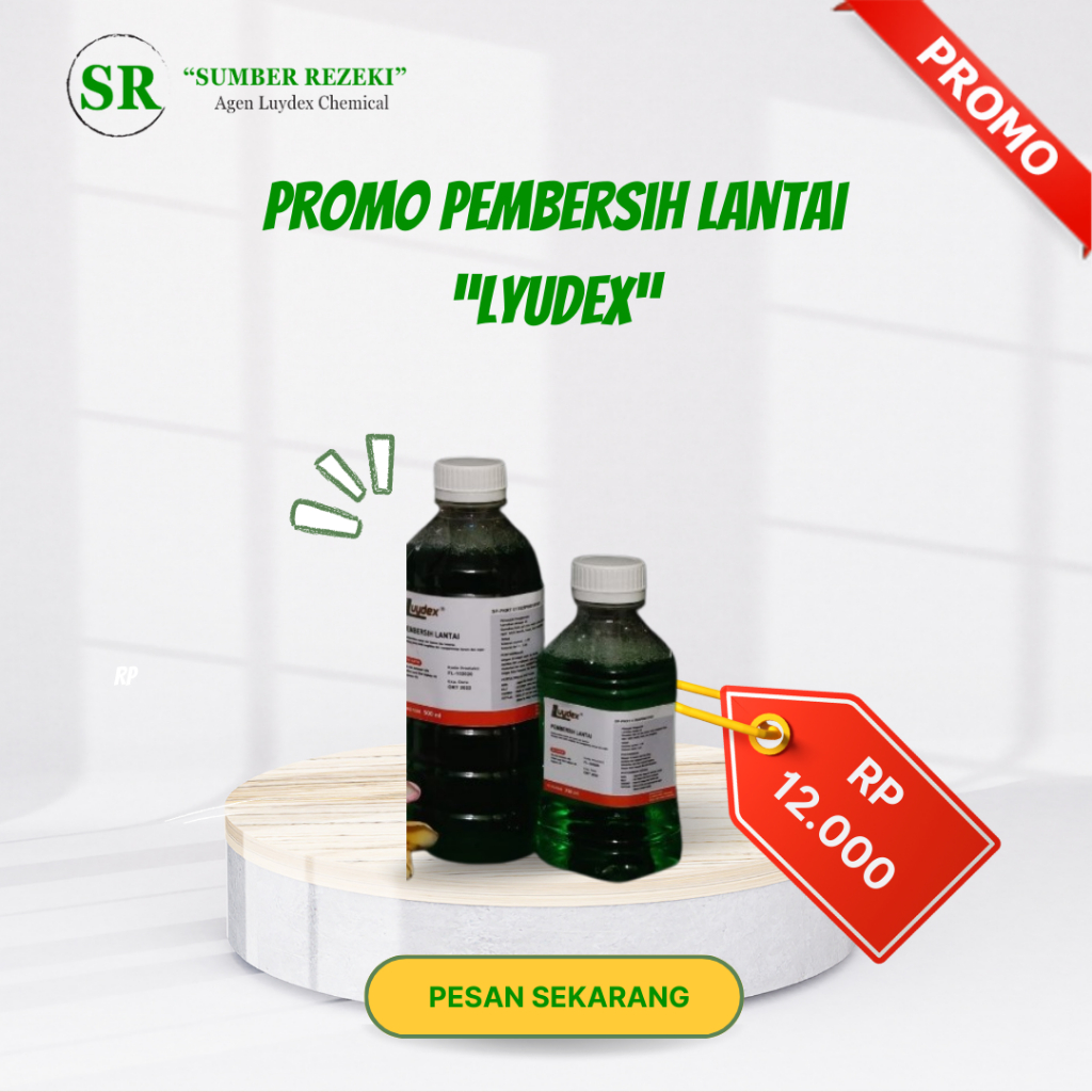 PROMO PEMBERSIH LANTAI REFIL "LUYDEX" 1 Liter