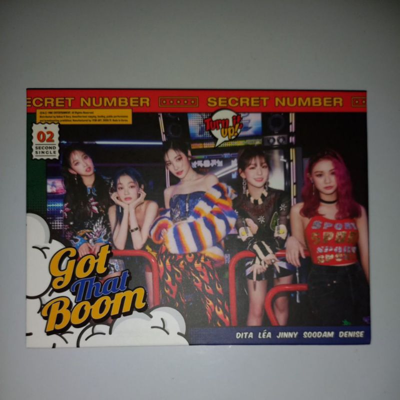 ALBUM ONLY GTB secret number