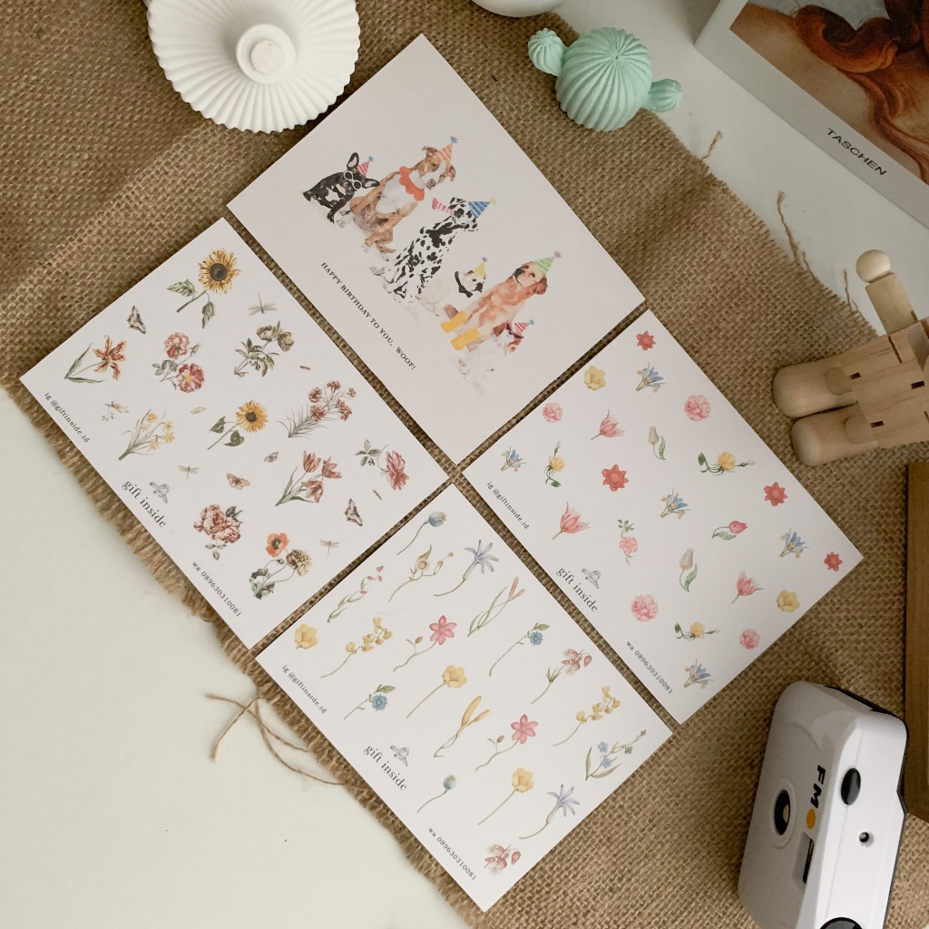 

Gift Inside - Tambahan Greetings Card - Hadiah Hampers Ulang Tahun Anniversary Wisuda Pacar Nikahan