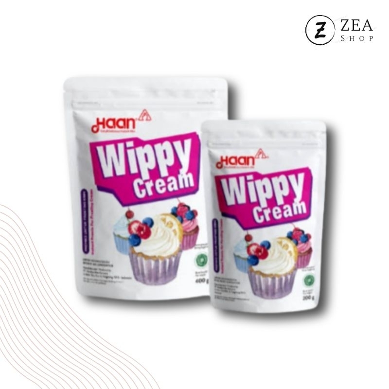 

Haan Wippy Cream 200gr dan 400gr