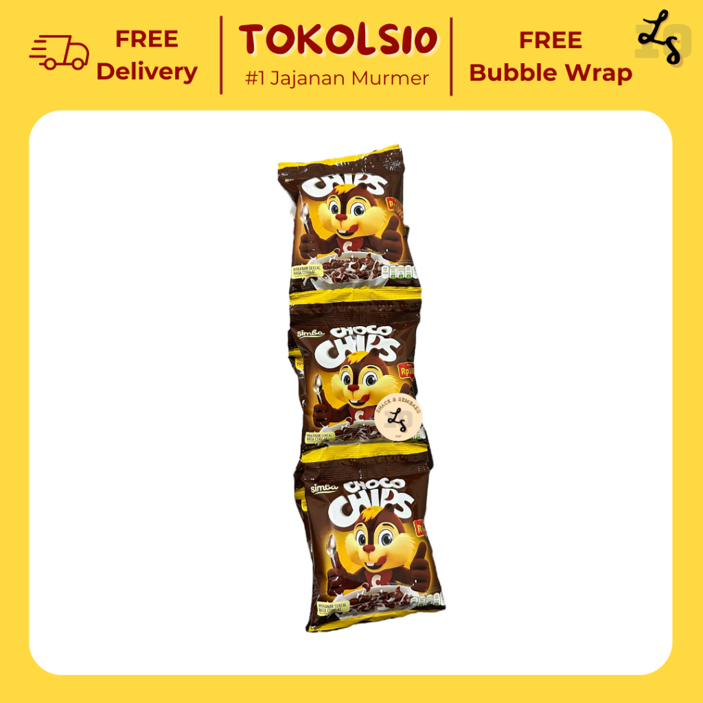 

Simba Choco Chips 500 1 Renceng Isi 10 pcs @6gr