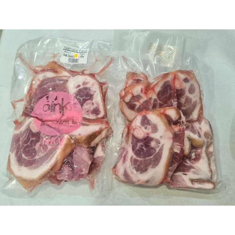 

Pork Knuckle potong / kaki babi organik / betis cukiok tite