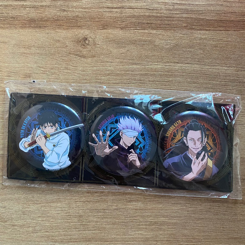 [JUJUTSU KAISEN] Pin badge - Suguru Geto, Gojo Satoru, Okkotsu Yuta