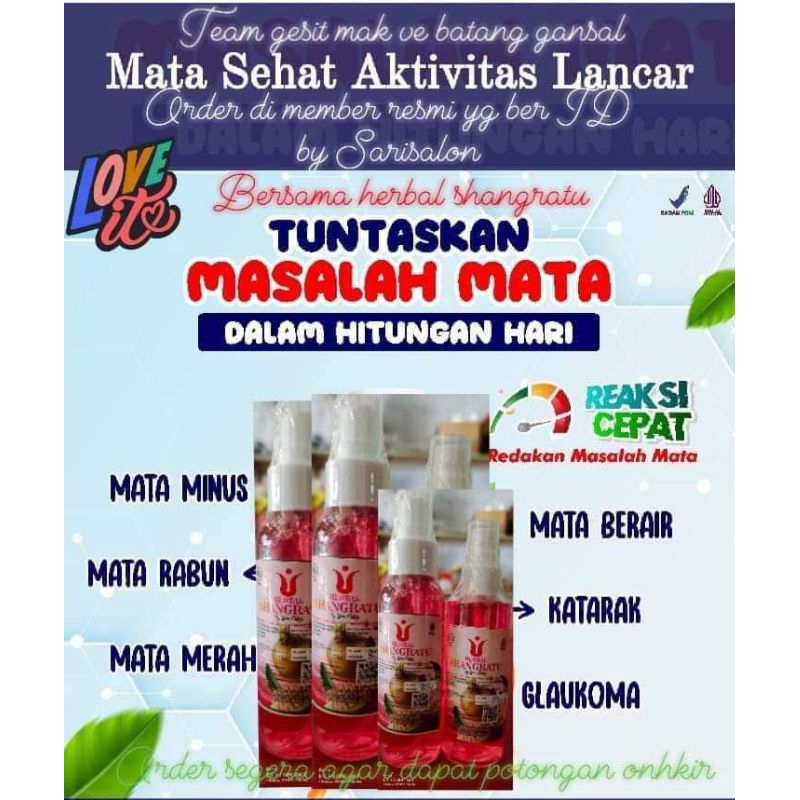 

Mini reseller paket 3 botol Herbal ShangRatu BPOM