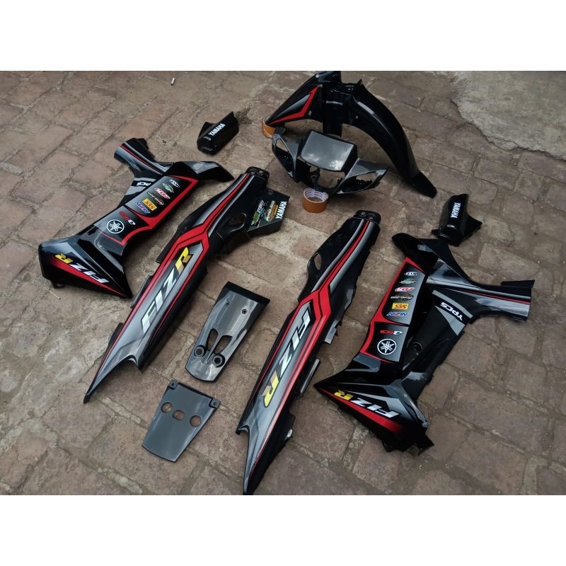 striping fiz r merah