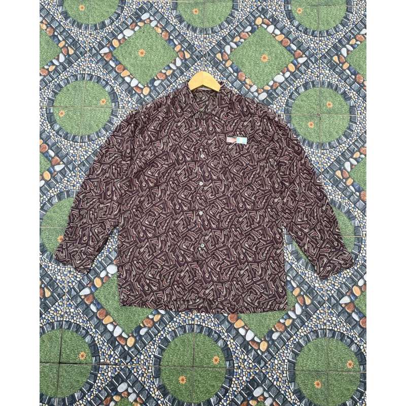 KEMEJA Silk Vintage Lan Ecole