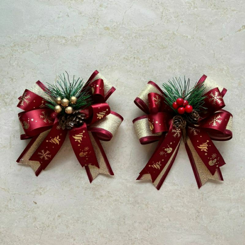 

Pita Hias Natal / Dekorasi Natal / Ornament Natal - 2302