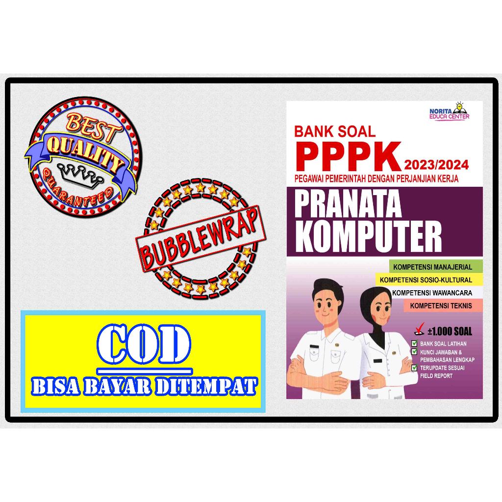 

BUKU BANK SOAL PPPK PRANATA KOMPUTER 2023/2024