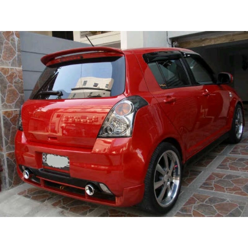 BODYKIT SWIFT GT 2 BELAKANG BODYKIT SUZUKI SWIFT GT2 BELAKANG ADD ON