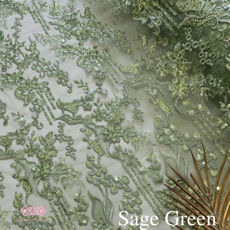 KAIN TILLE PAYET TILLE BORDIR TILE GRADASI TILLE 3D TILLE TIMBUL KAIN TILLE BAHAN KEBAYA MODERN