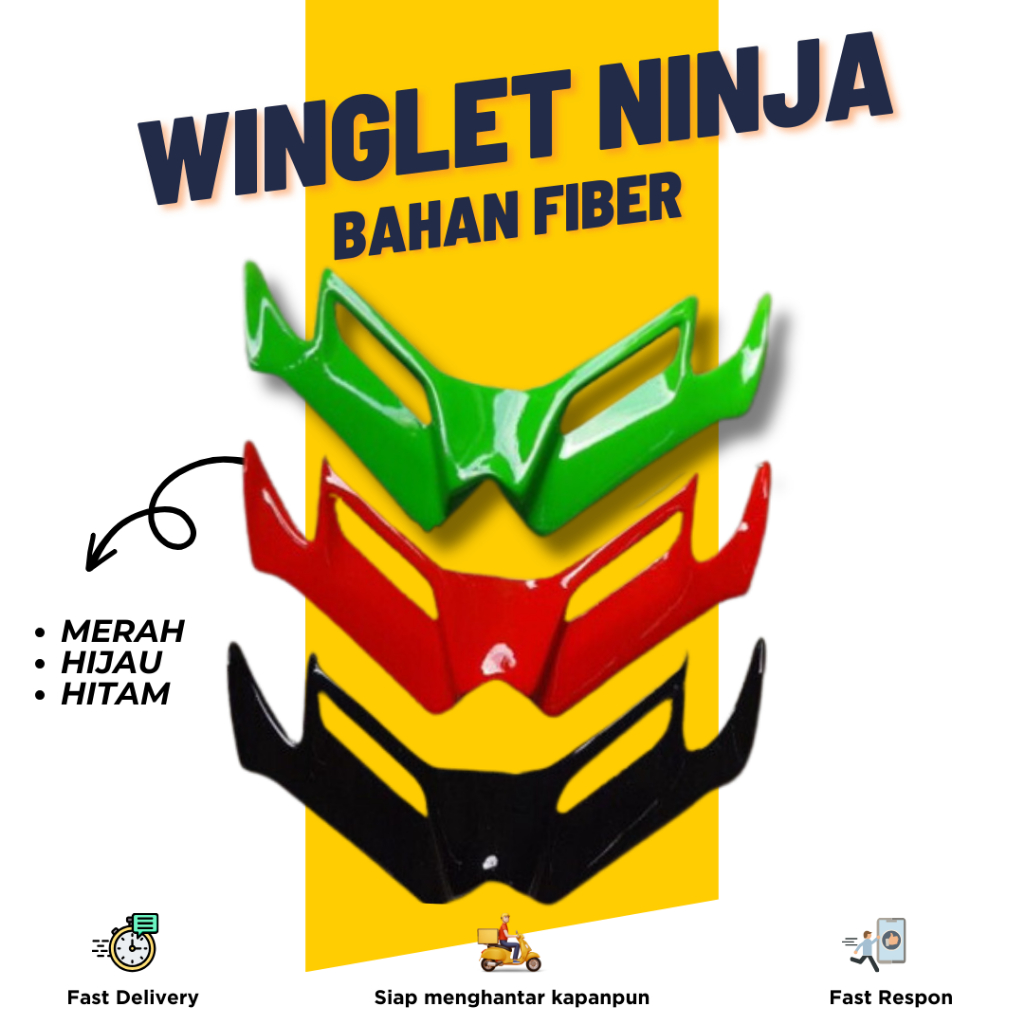 WINGLET R15 V2 WINGLET NINJA FI NINJA 250 WINGLET R15 WINGLET R15 V2 WINGLET R15 OLD WINGLET YAMAHA 