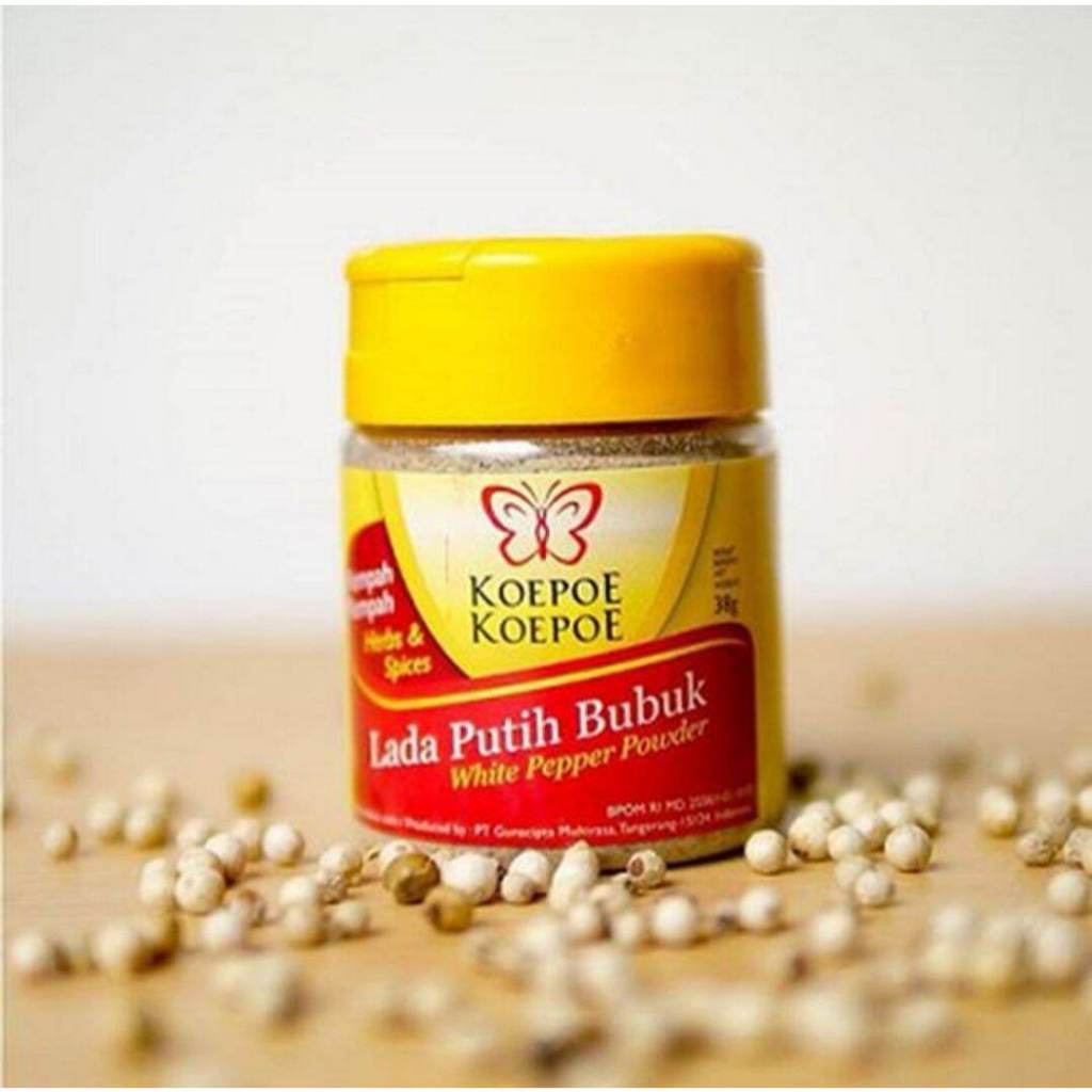 

Koepoe Koepoe Lada Putih Bubuk 38g