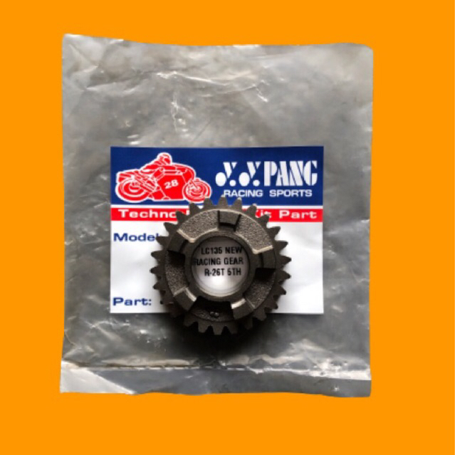 rasio mx new 5th 26t 25t yypang - rasio mx 5 speed - rasio gigi 5 mx - rasio mx new vixion yypang - 