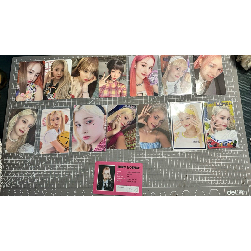 pc photocard Kep1er bahiyyih hikaru