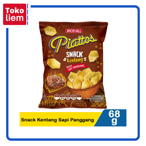 

Piattos Snack Kentang Sapi Panggang 68G