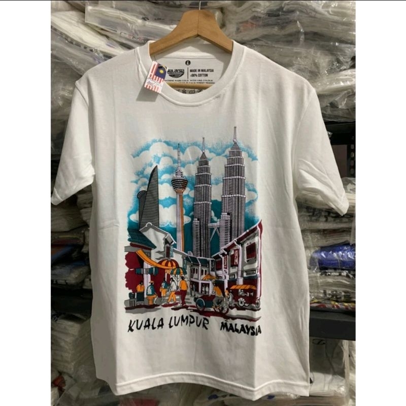 kaos oleh oleh KUALA LUMPUR malaysia