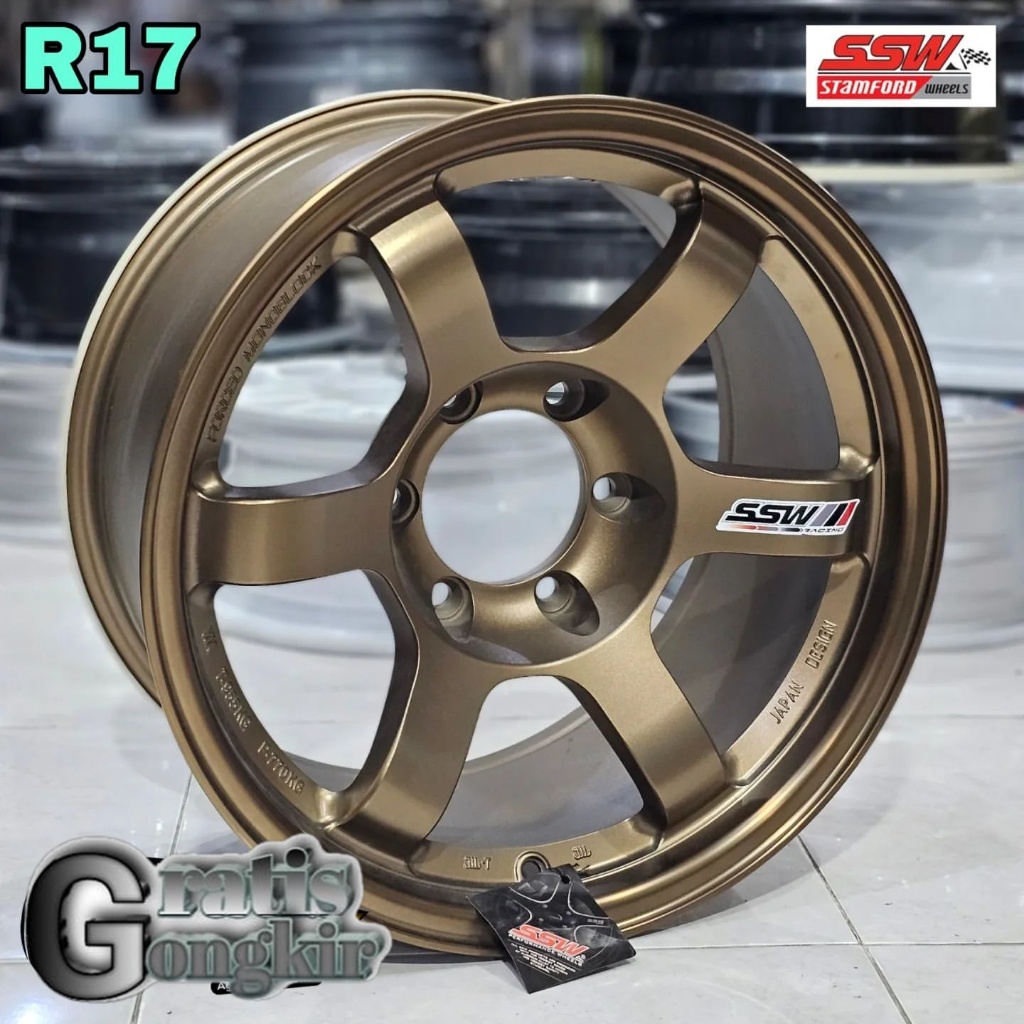 velg racing SSW thailand rign 17 pcd 6x139,7 velg mobil pajero fortuner dll