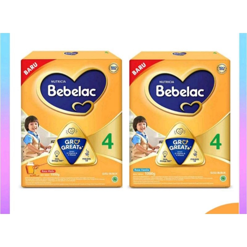 PAKET SUSU BEBELAC 4 PERTUMBUHAN