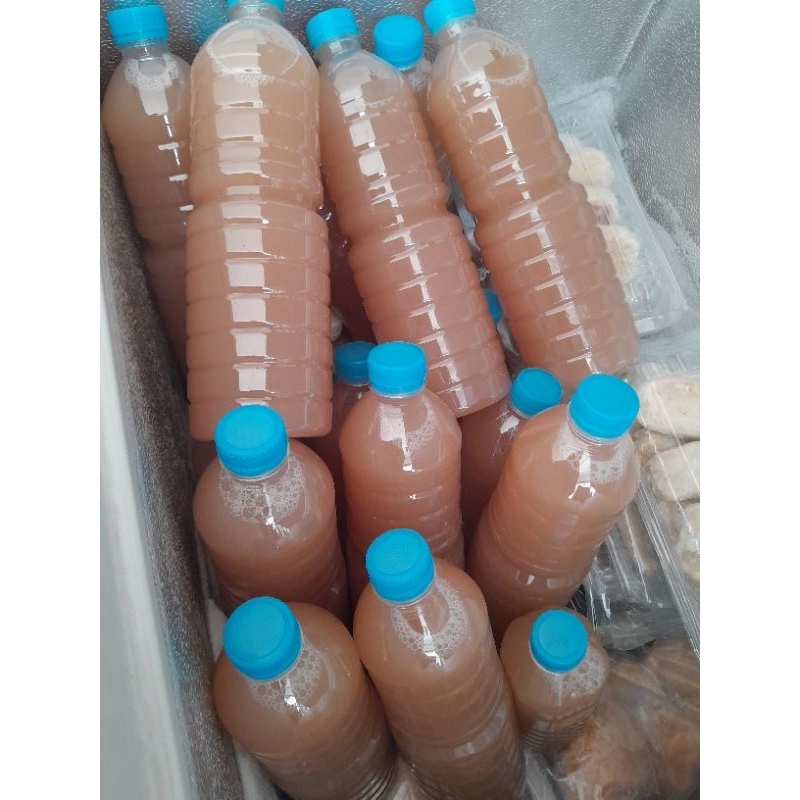 

legen manis netto 1 liter /air nira pohon lontar/siwalan/laang khas situbondo