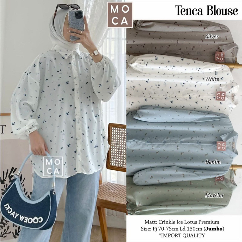 TENCA BLOUSE CRINKLE MOTIF