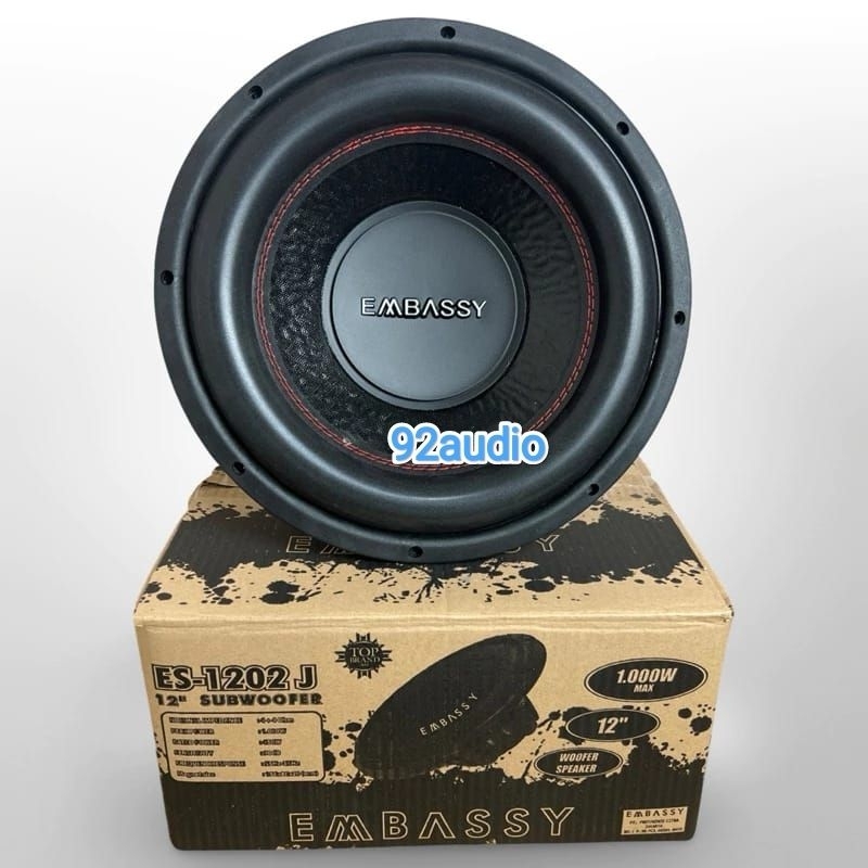 Subwoofer 12 inch Embassy ES-1202 J Double Coil