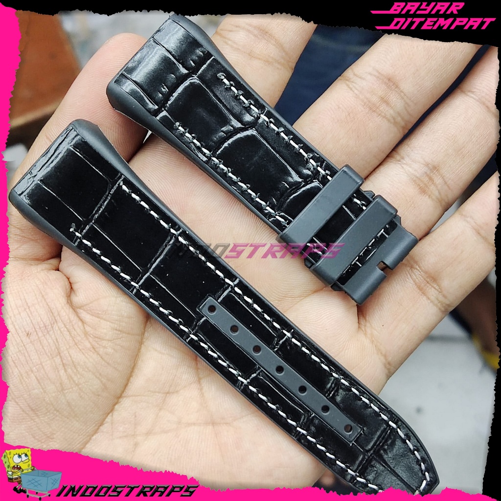 STRAP TALI JAM TANGAN FRANCK MULLER V45 KULIT