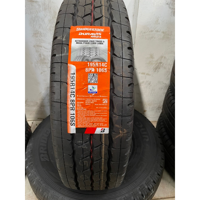 BAN MOBIL TRAGA BRIDGESTONE DURAVIS 195 r14
