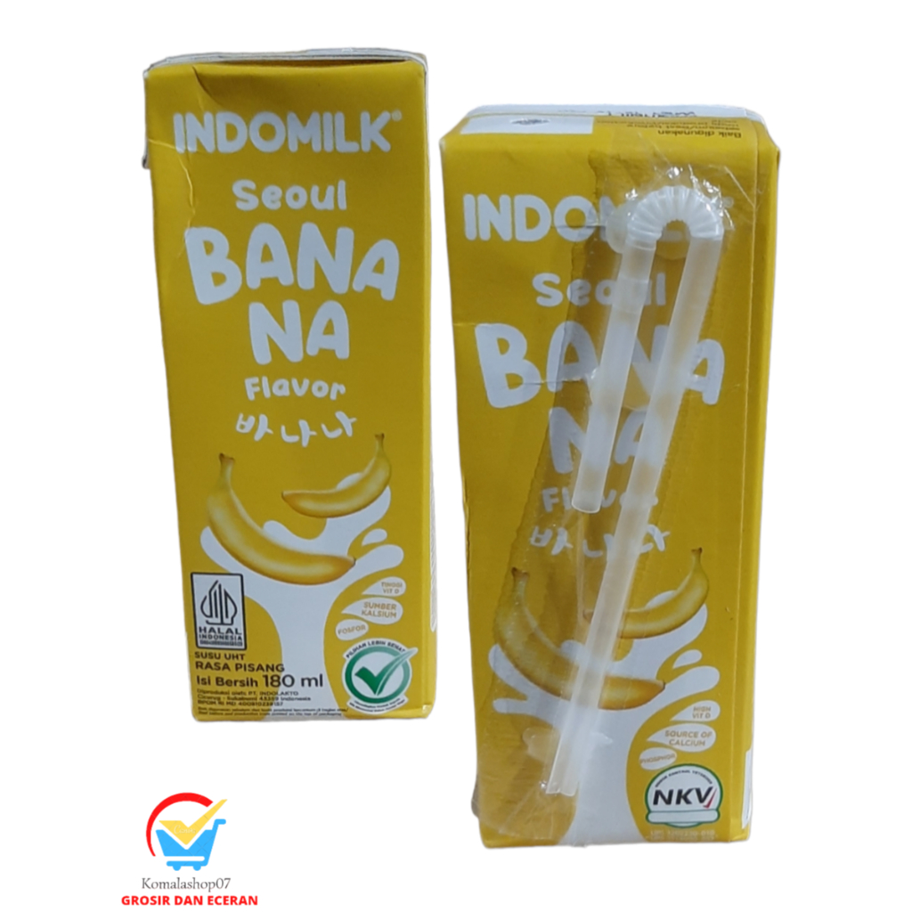 

SUSU INDOMILK UHT RASA SEOUL BANANA 180ML