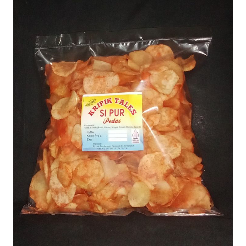 

kripik tales si pur rasa pedas balado 250 gram