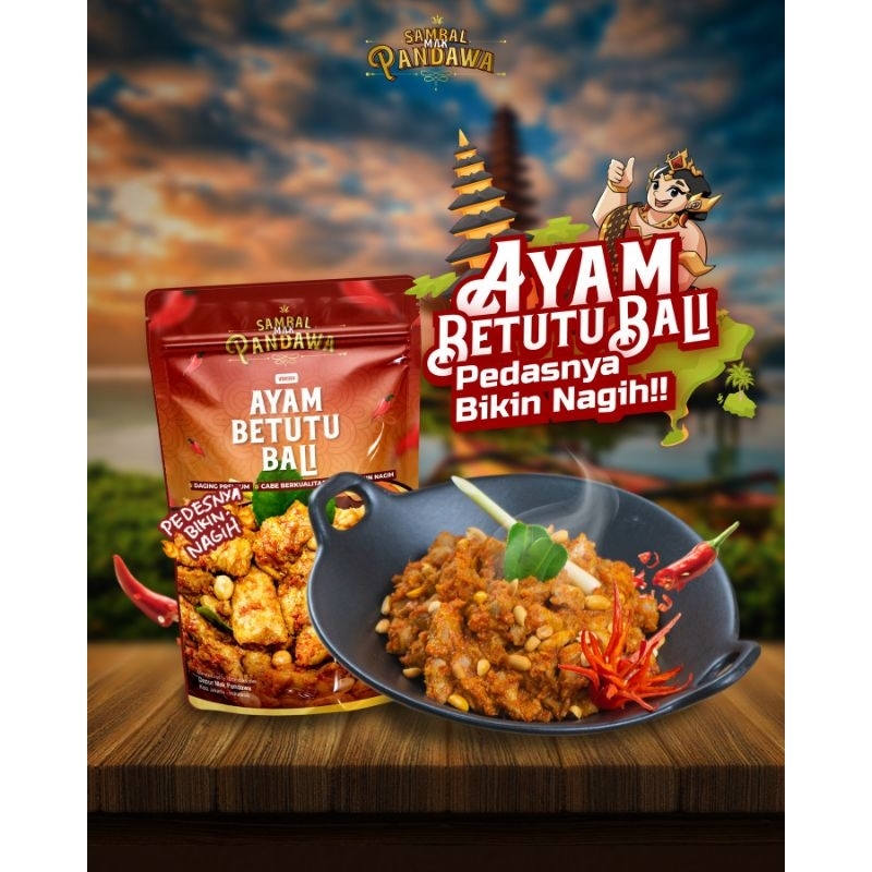 

SAMBAL MAK PANDAWA | AYAM BETUTU BALI | 100 GRAM