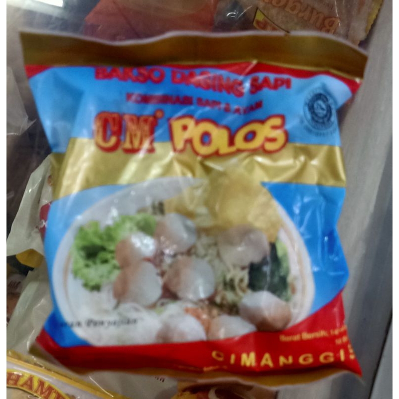 

Bakso sapi Cm polos isi 10pcs