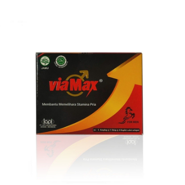 VIAMAX 1 STRIP@ 4 KAPLET viamax suplemen herbal