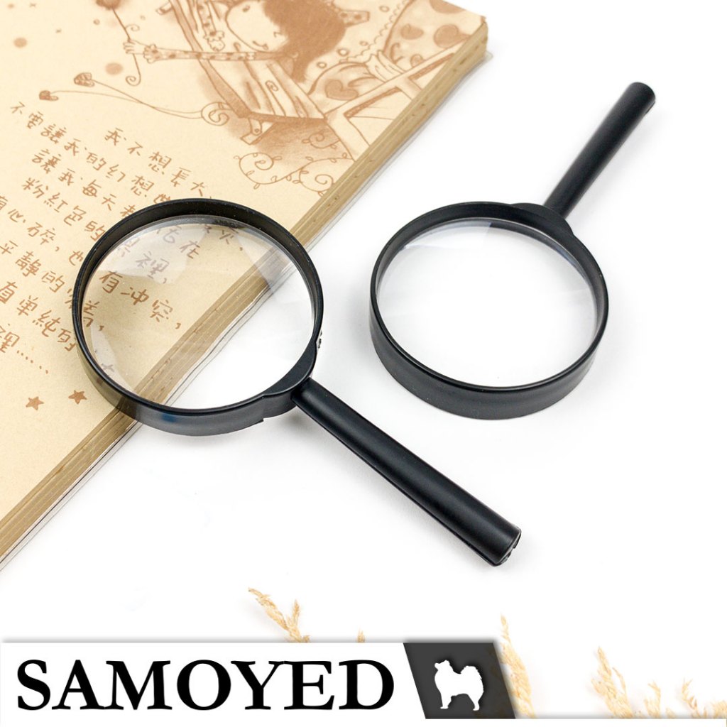 

Kaca Pembesar Plastik Ekonomis / Magnifying Glass / Plastic Magnifier 60 mm Samoyed MGFG-B60