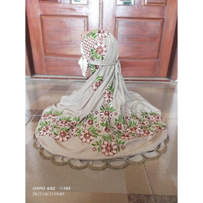 Mukena terusan dewasa polino warna