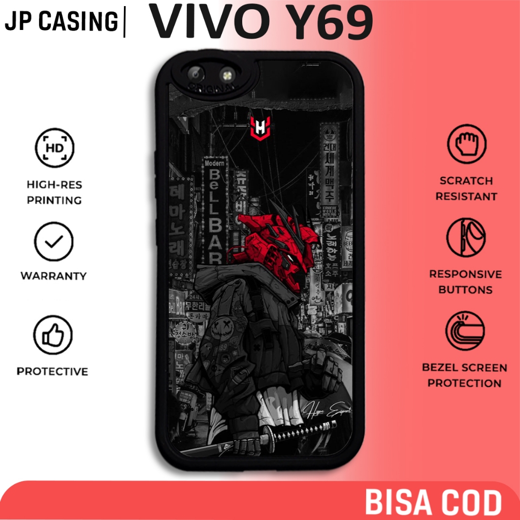 case hp vivo y69 terbaru motif aesthetic art 2 streetwear hypebeast lucu keren cute cewek cowok baha