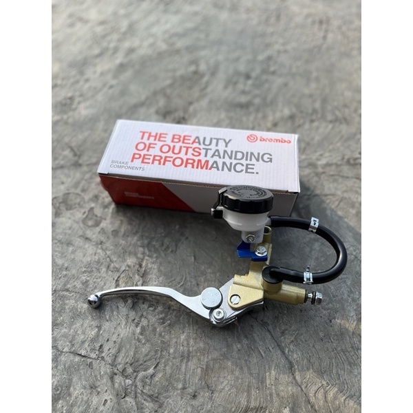 Master Rem / Rumah Rem Tabung Gepeng Model KRS Merk Brembo 14MM Kanan Universal Untuk Semua Kendaraa