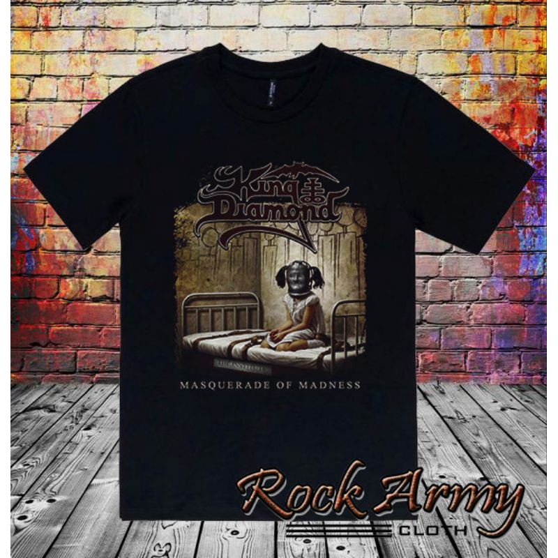 KAOS BAND METAL | T-SHIRT BAND KLASIK ROCK | PUNK | GRUNGE | PRIA | KING DIAMOND