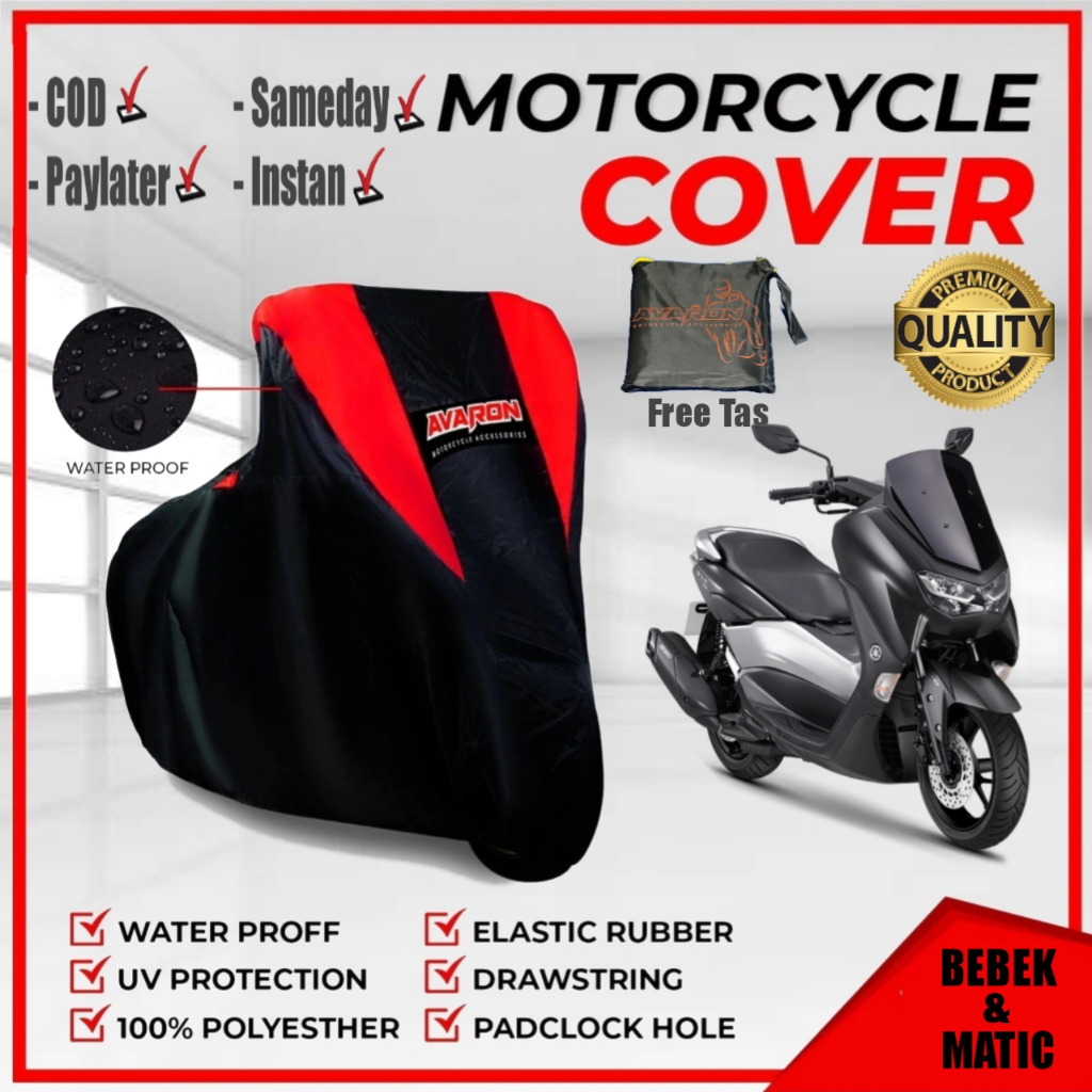 Cover Motor Yamaha Nmax Sarung Motor Nmax outdoor AVARON Premium
