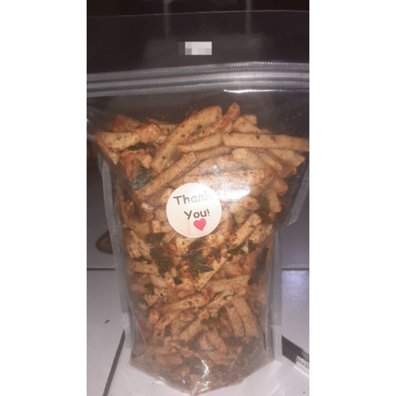 

Basreng opar pedes manis daun jeruk 250gr (1/4 kilo)