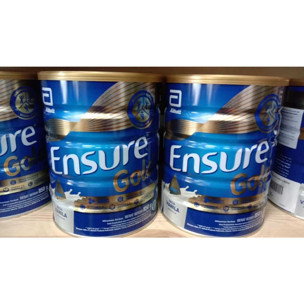 

Susu ensure gold rasa vanila 850g