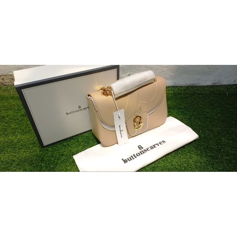 Buttonscarves Alma Chain Bag Medium - Taffy Tas Perempuan