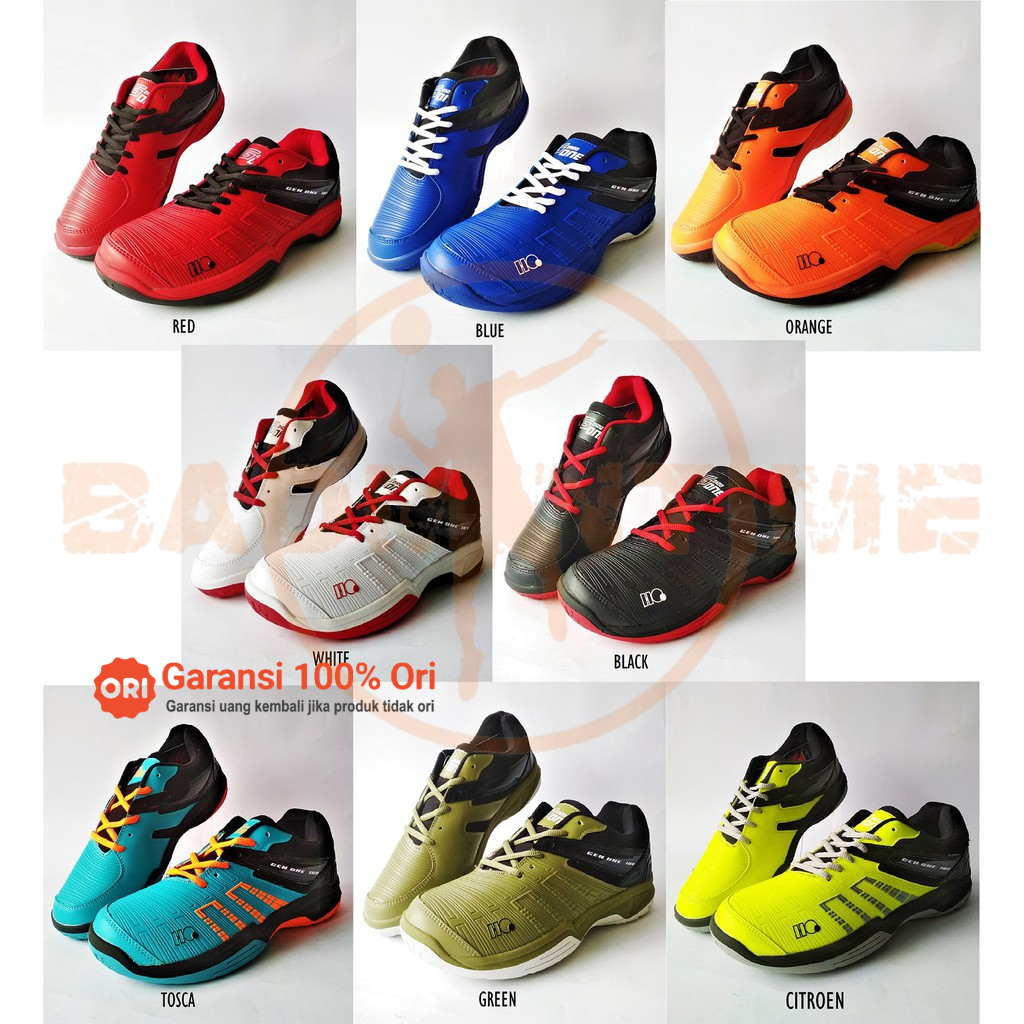 Hi-Qua Gen One / G-One Sepatu Badminton / Sport Bulutangkis G One G1 Hiqua