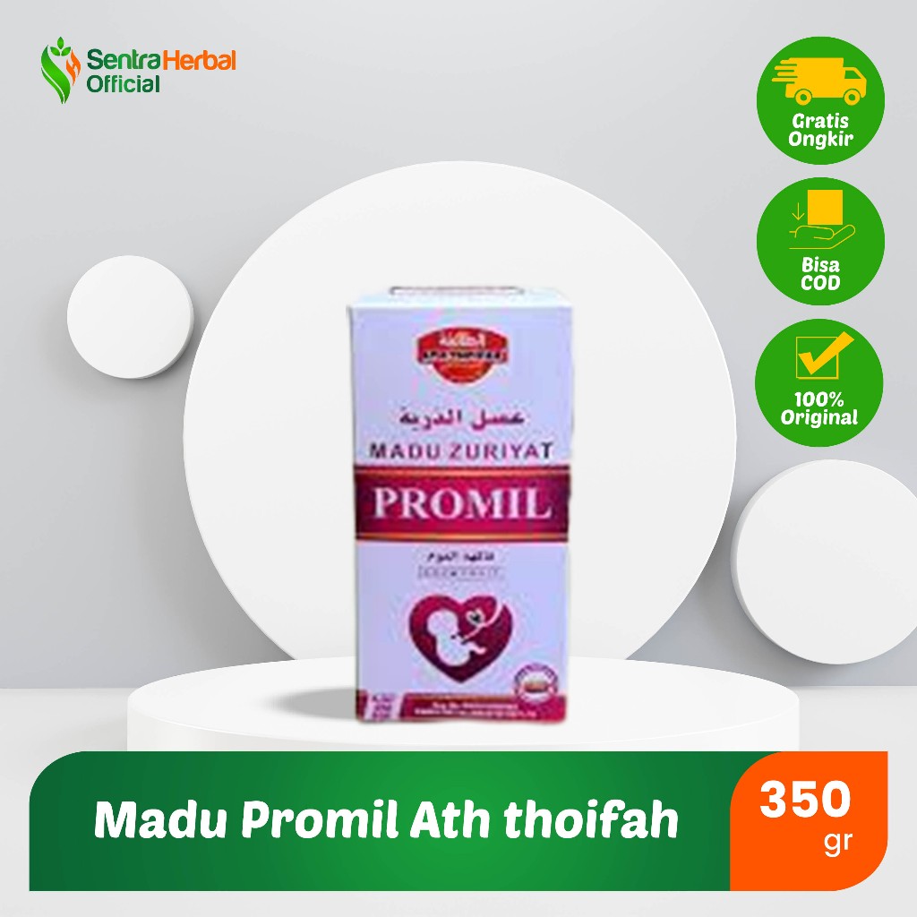 Madu Promil Ath thoifah - Herbal Dapat digunakan untuk membantu menyuburkan Sperma dan Ovum, menyehatkan peredaran darah, mengurangi dan mencegah stress