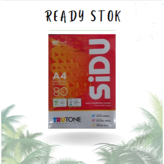 

KERTAS/PAPER HVS SIDU A4 80GSM