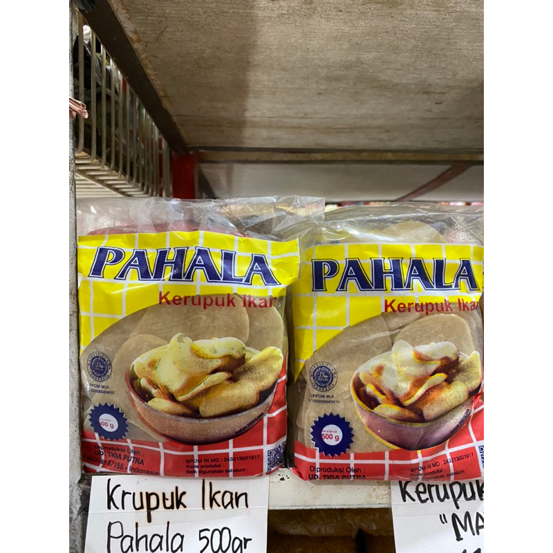 

Kerupuk Ikan Pahala 500g