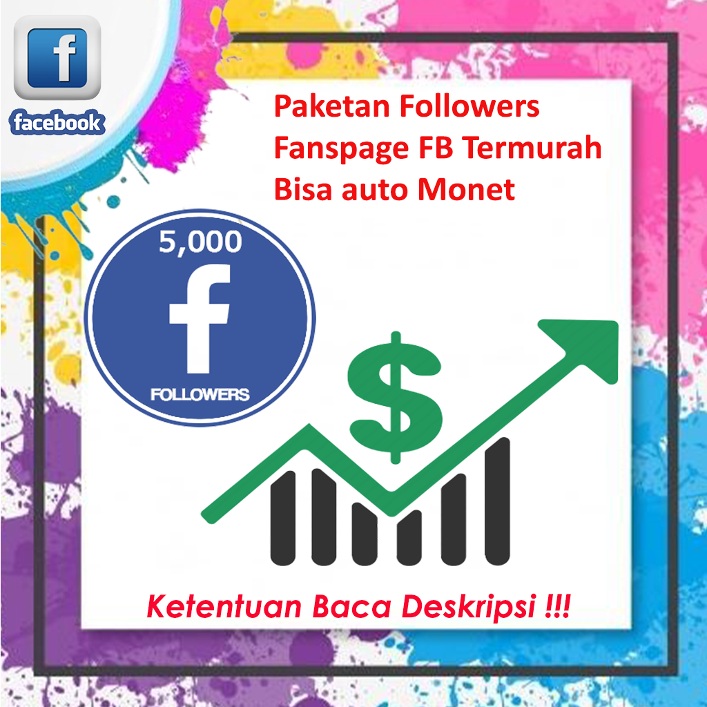 Tips dan trik monetisasi facebook fanspage dengan mudah - Paketan Followers fb page termurah