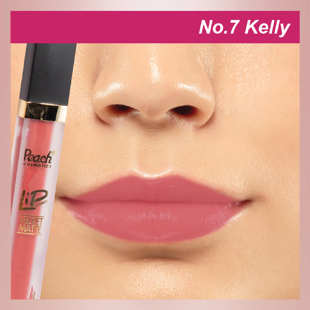 Peach Lip Cream Velvet Matte No.07