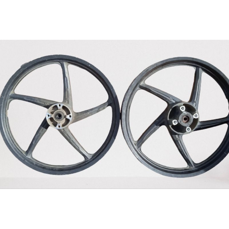 Velg Full Set Depan Belakang Honda Supra 125 / Blade / Revo