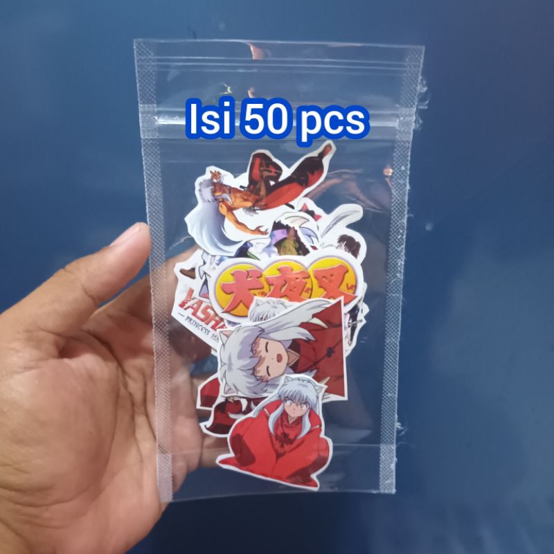

50 pcs stiker inuyasha